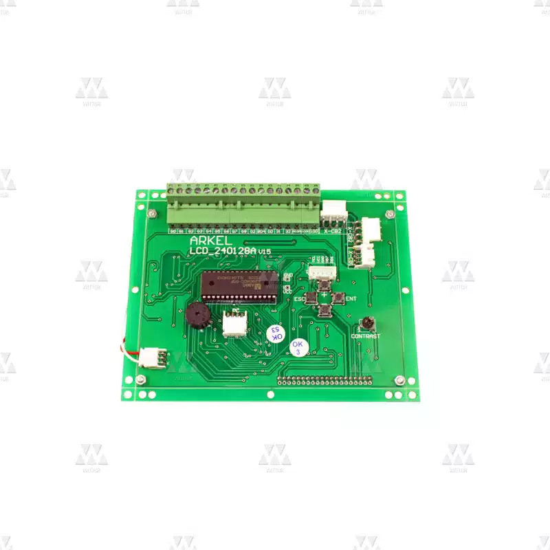 T000077 | LCD240128A-P. 114X64 MM LCD INDICATOR