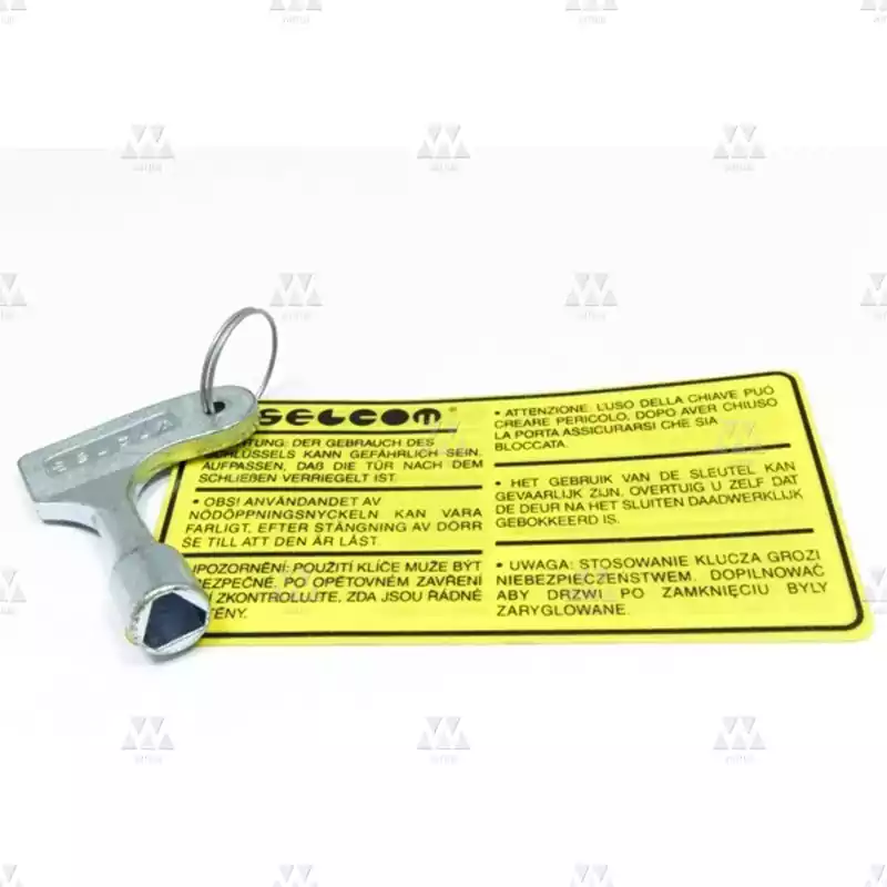 1019325A01 | EMERGENCY OPENING DEVICE. EMERGENCY KEY ASSEMBLY