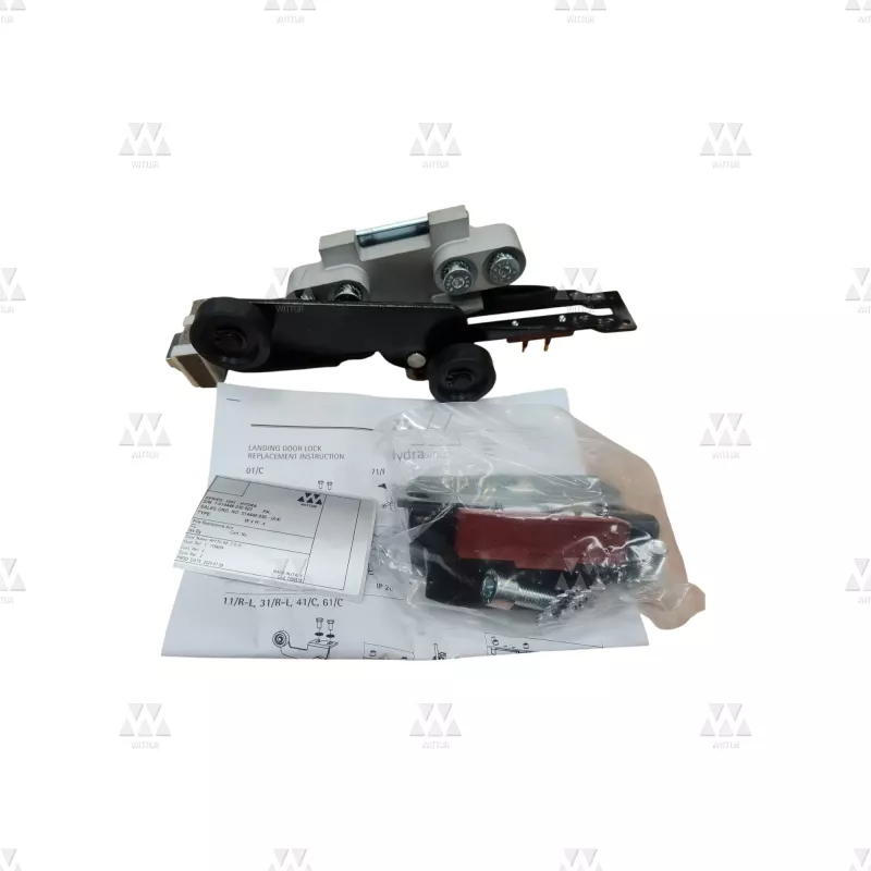 1023030A01 | REPLACEMENT KIT. LOCK ASSEMBLY TYPE 11/L AND 41/C LEFT TRUCK. IP20 EXECUTION