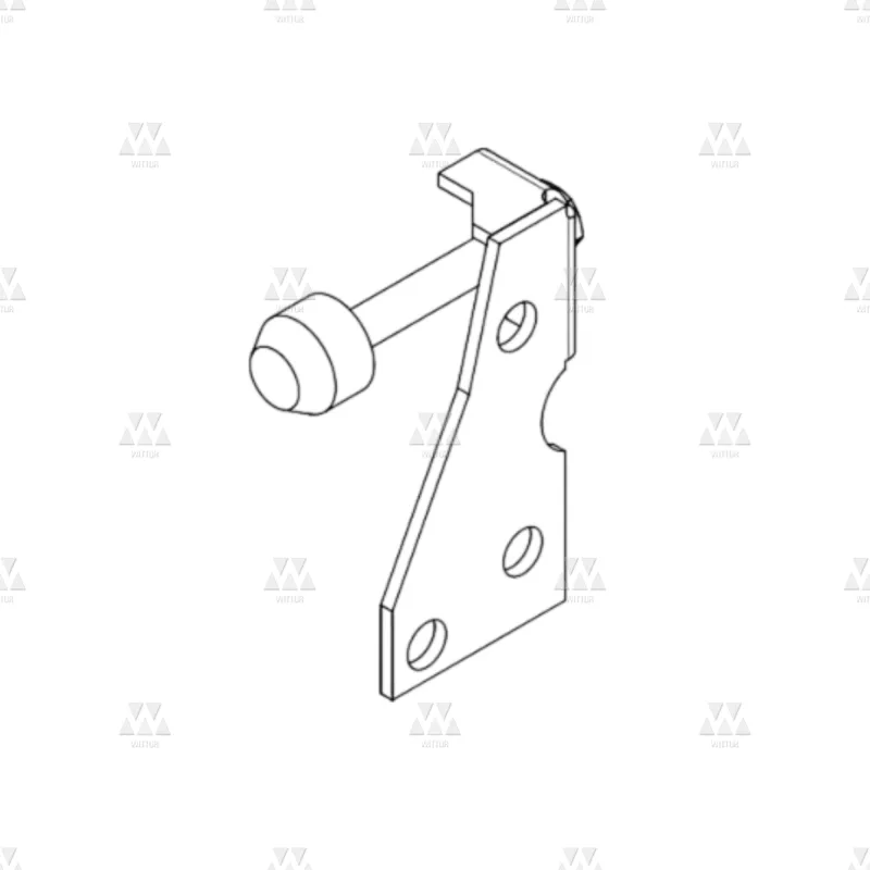 601364G02 | HANGER TRUCK BUFFER, CENTER OPENING RIGHT HAND (WAMDC2 CO=700-899, WAMDC4 CO=1050-1349)