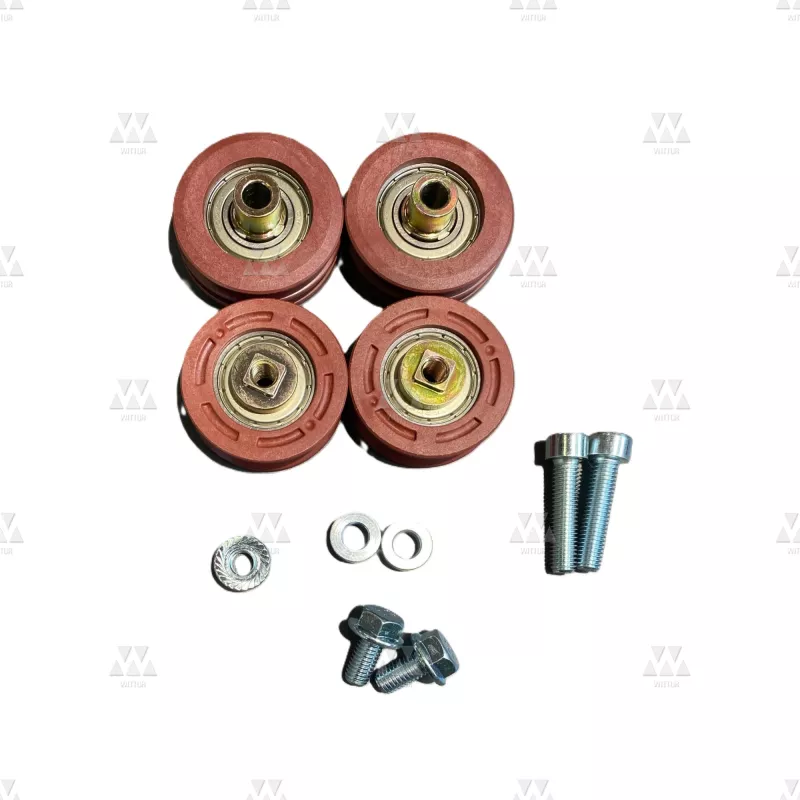 905578A98 | ROLLER PACKAGE INCLUDING, TOP-ROLLERS, SYNCHRO- ROLLERS AND FIXING MATERIAL, FOR ONE SLOW HANGER