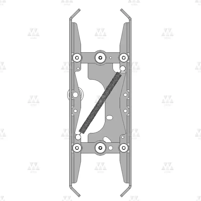 BL-B152ACDX02 | 1 X EXPANSION SKATE DOORS WITHOUT CAR DOOR LOCKING DEVICE (K2-4-6Z, K1-2-3R)