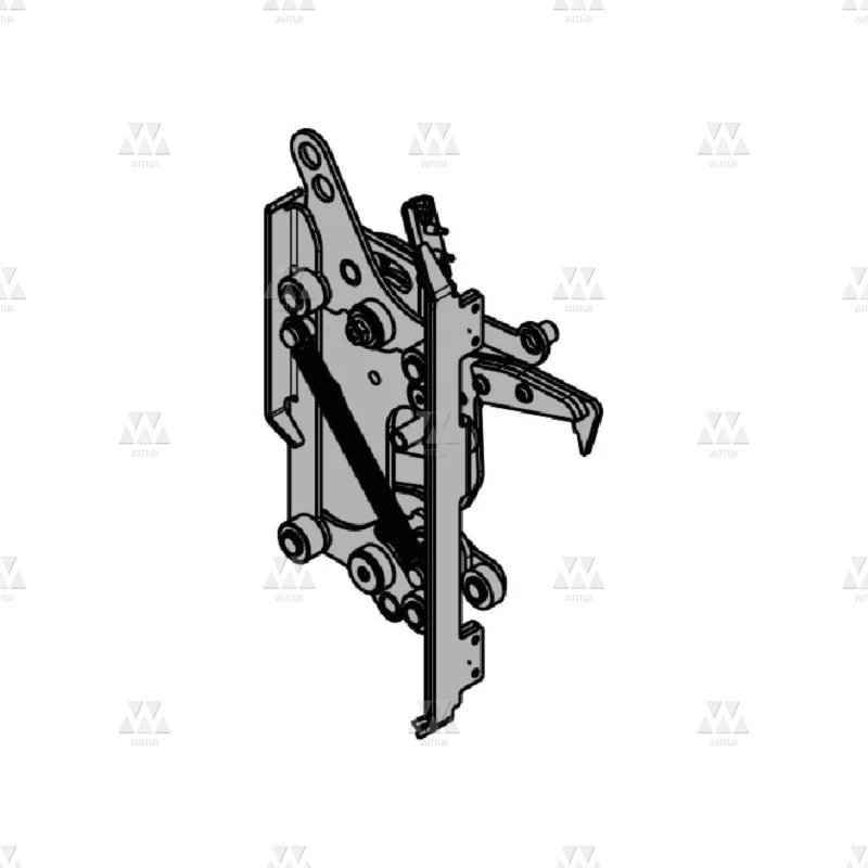 BL-B152ADUX03 | CAR DOOR LOCK WITH RETAINER ASSEMBLY K2Z AS1735.1-2001 REDUCED BLADE C-MOD-S