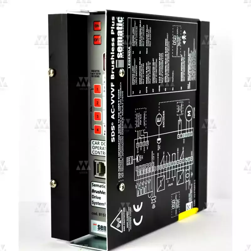 BL-B157AAEX05 | 1 X CONTROLLER SDS© BRUSHLESS PLUS REL. 3. CONNECTION SCHEME: H147AAYX-1.