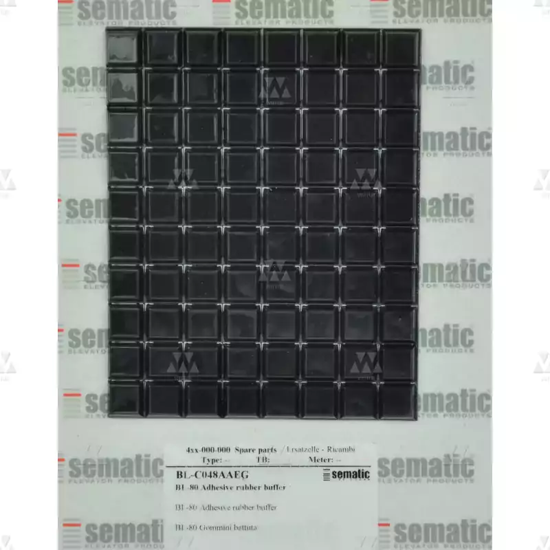 BL-C048AAEG | 80 X ADHESIVE RUBBER BUFFER