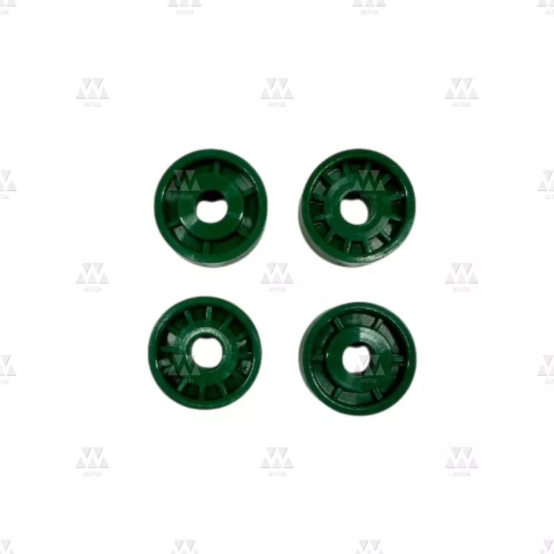 BL-C138AANP | LANDING DOOR LOCK ROLLER D.34 NYLON 6 GREEN