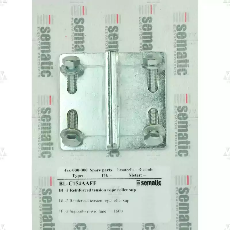 BL-C154AAFF | 2 X REINFORCED TENSION ROPE ROLLER SUPPORT TB>=1600 (OPENING SIDE)