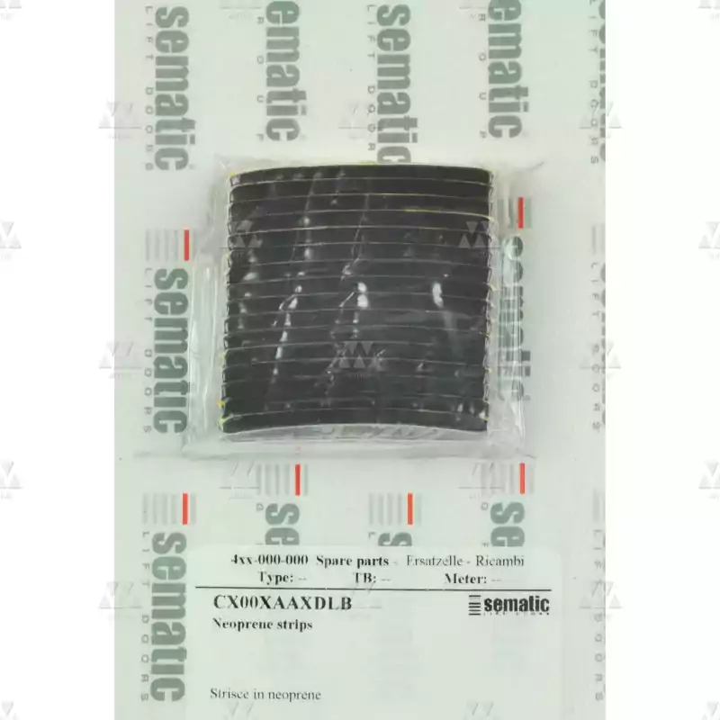 BL-CX00XAAXDLB | 16 X NEOPRENE STRIP L=50MM