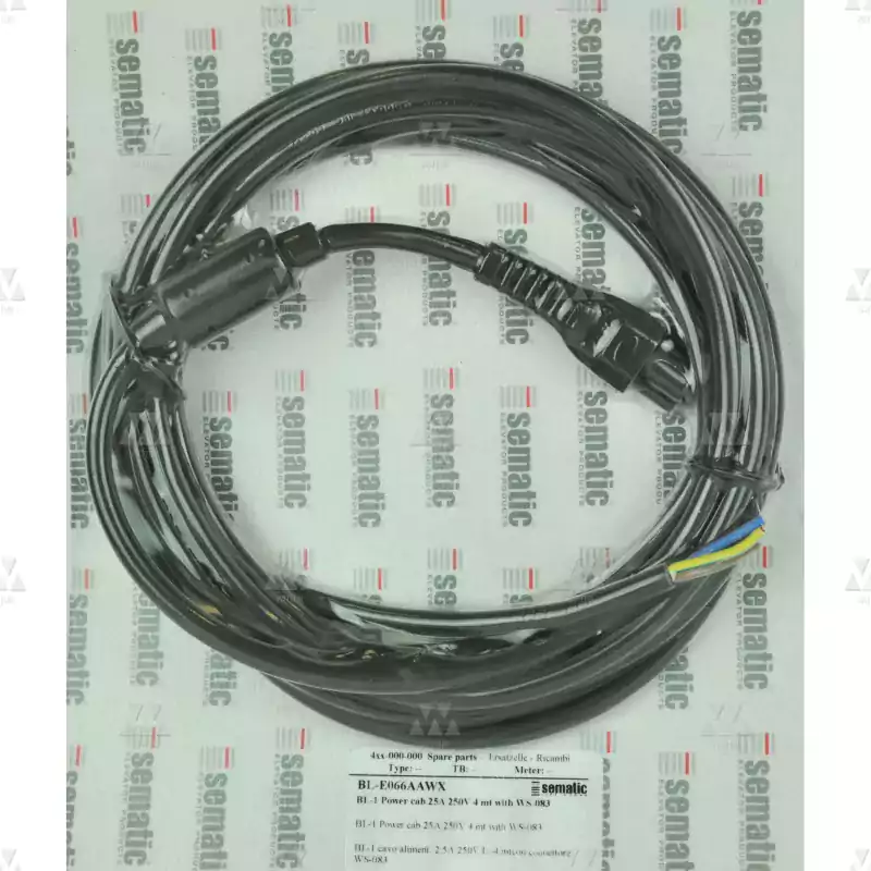 BL-E066AAWX02 | 1 X POWER CABLE FOR SDS CONTROLLER 2,5A 250V