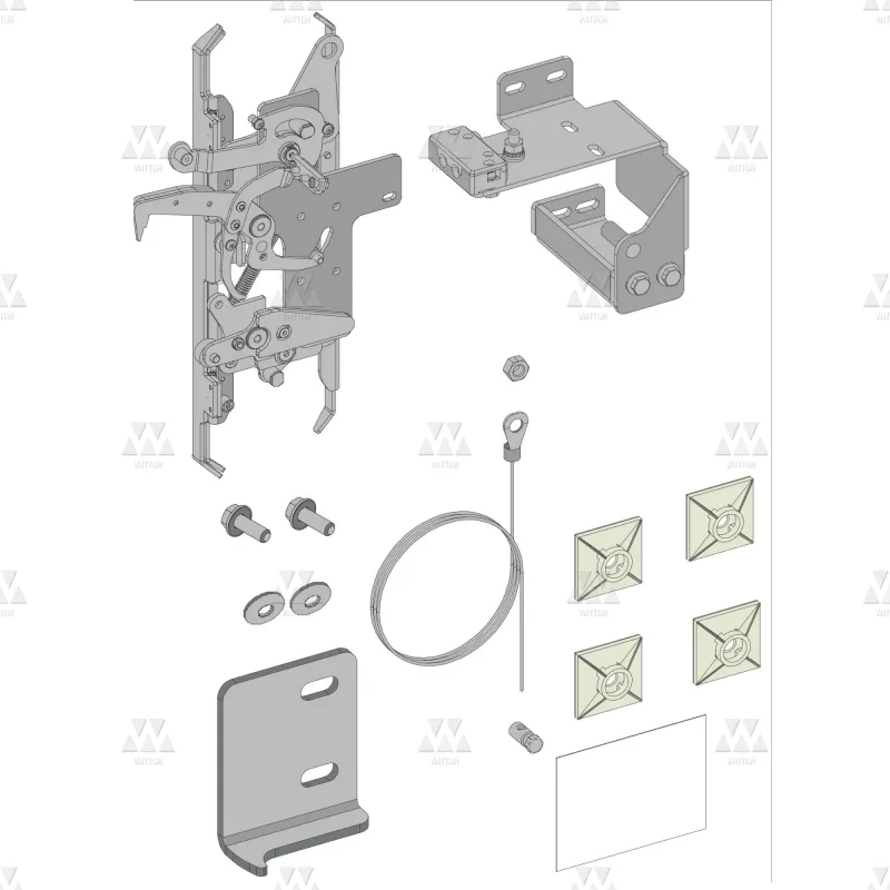 BL-H004ALJX | 1X KIT RETROFIT FOR CAR DOOR LOCK FOR 2000C MOD K2L FROM EXPANSION SKATE