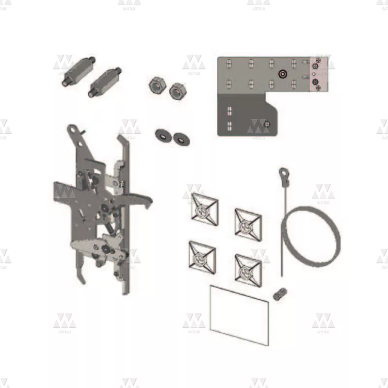 BL-H004AMOX | 1X KIT RETROFIT FOR CAR DOOR LOCK FOR 2000C K2L FROM EXPANSION SKATE