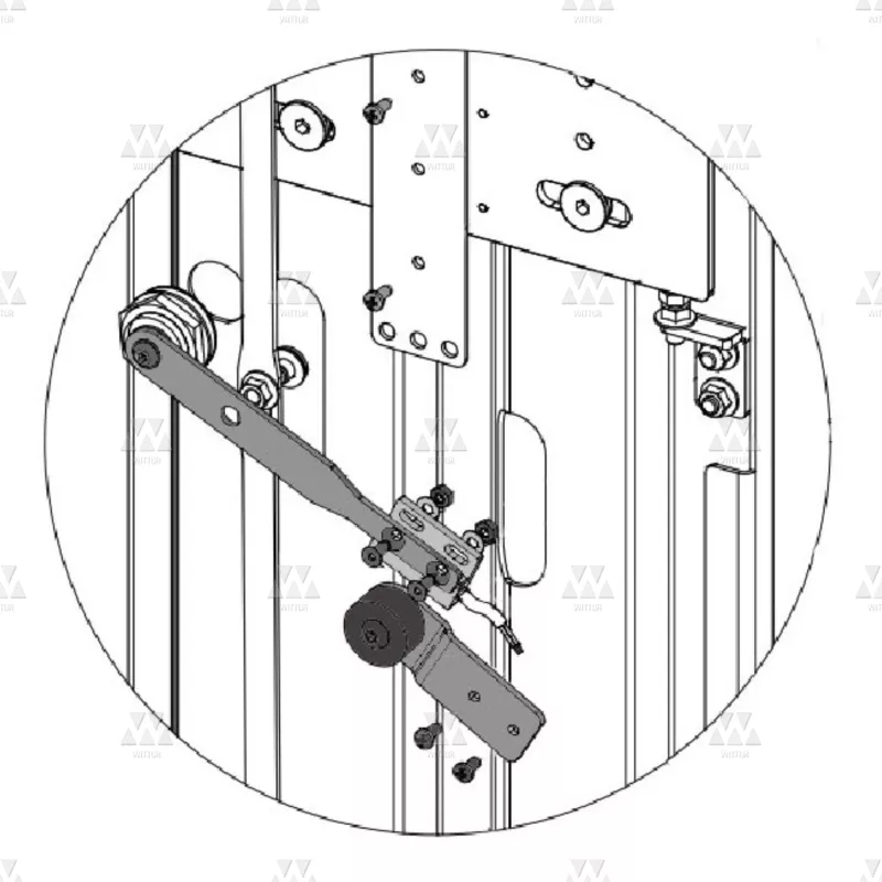 BL-H018AASX | THIN LOCK RELEASE KIT WITH MONOSTABLE CONTACT